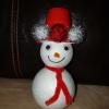 Activité d'hiver bonhomme de neige